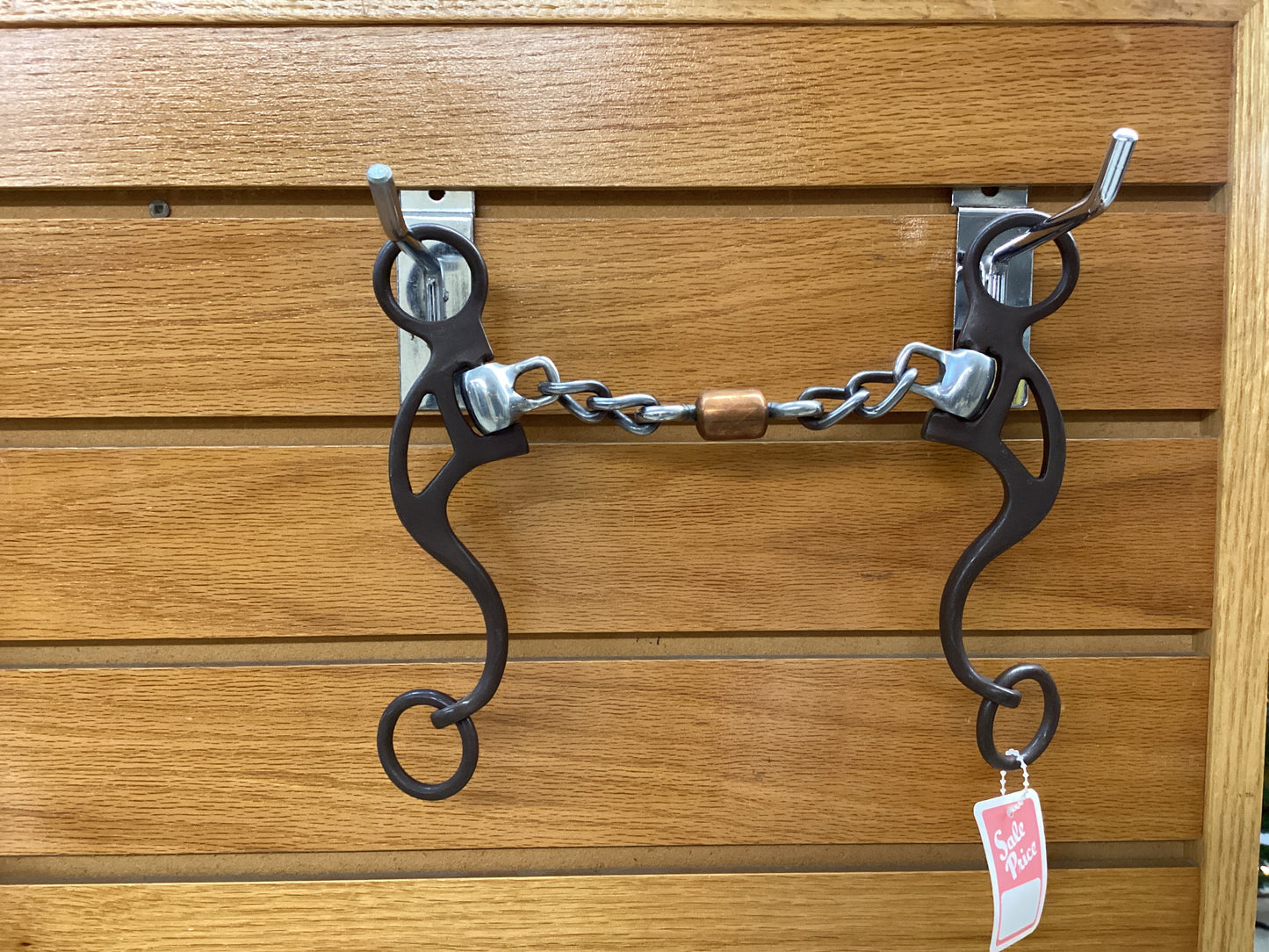 Twisted Wire Mouth with Bronze Roller Shank Bit