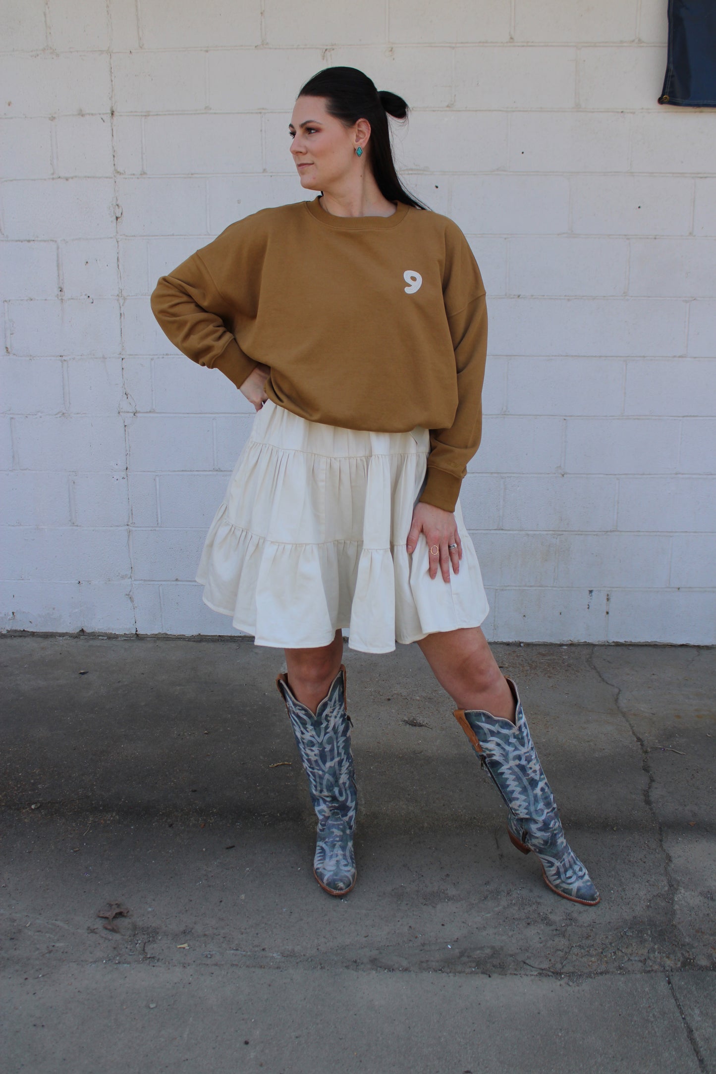 Wrangler Retro® Punchy Tiered Mini Dress