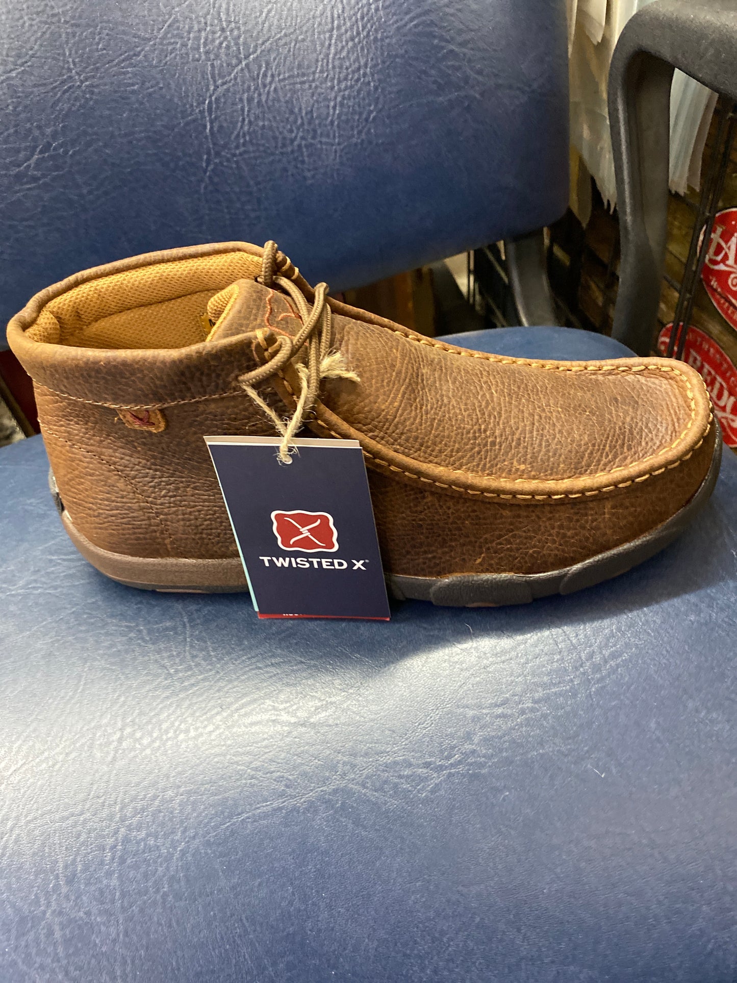 Twisted X Men’s driving Mocs Copper