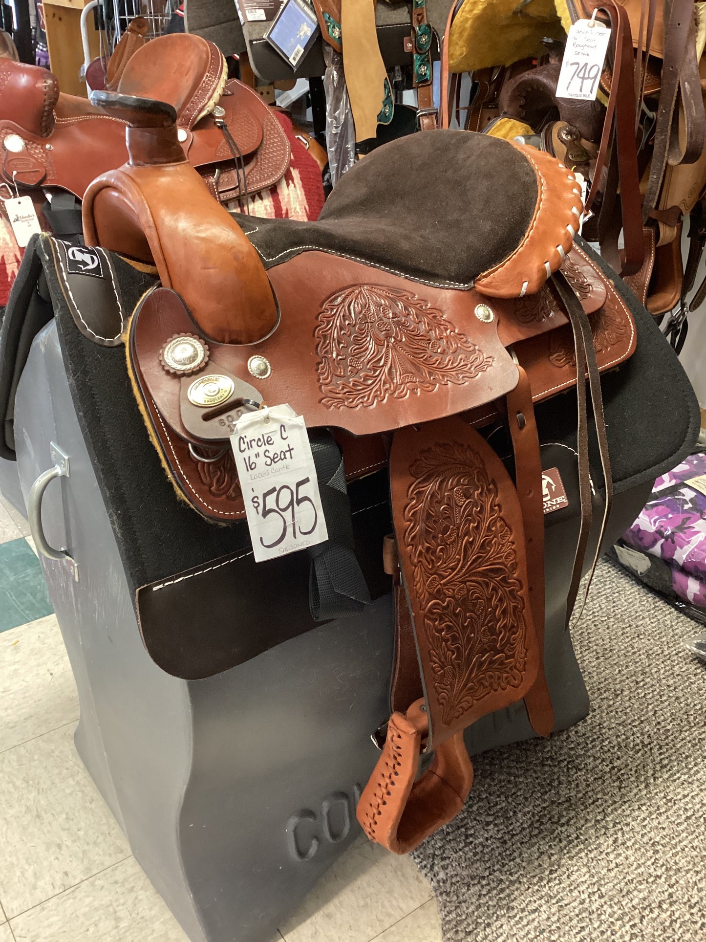 16” Circle C saddle