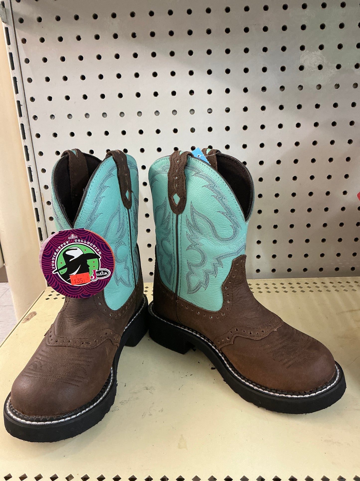 Justin Gypsy Blue Skies Boot-CLEARANCE