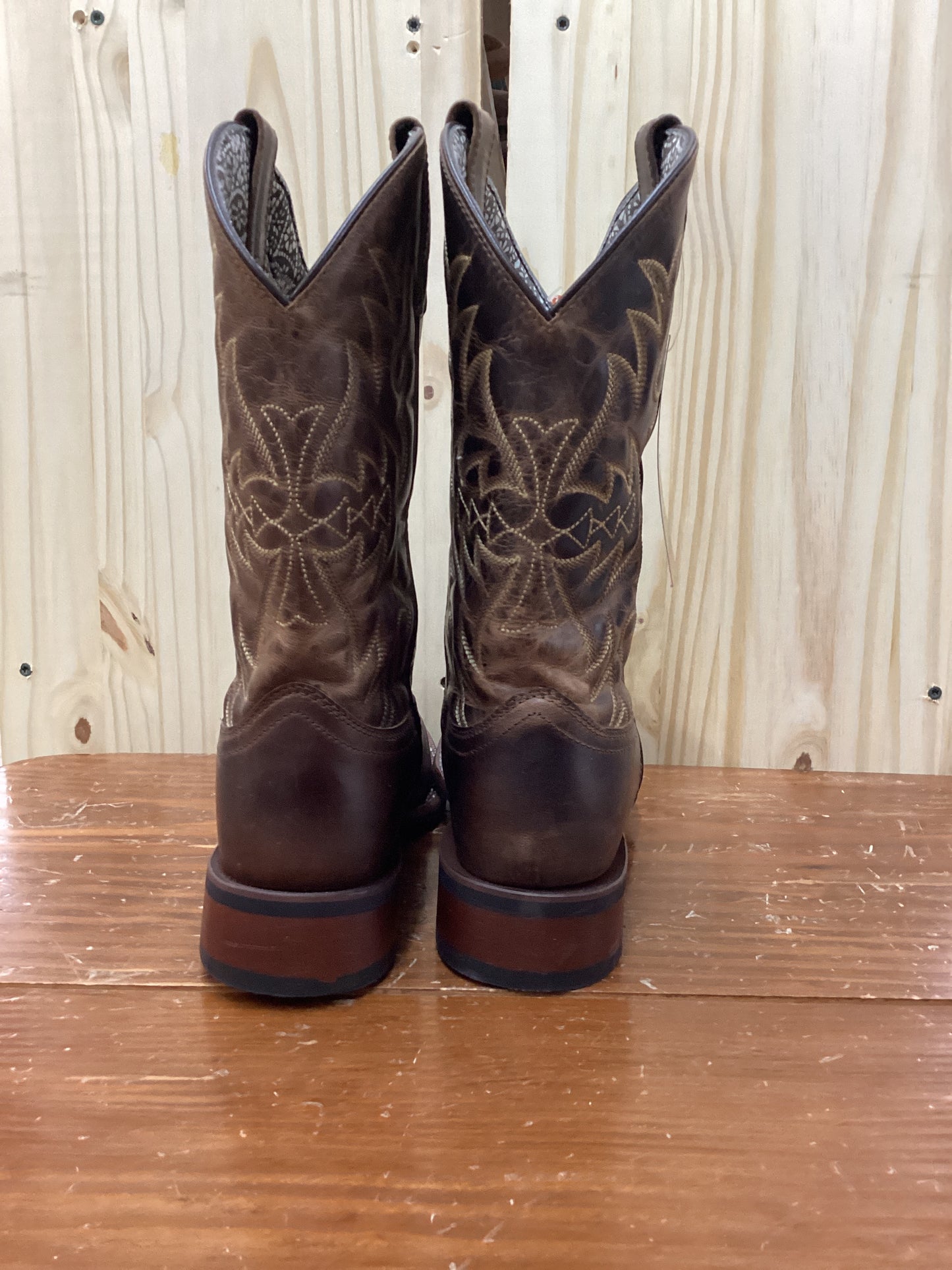 Cowboy Approved Tan Distressed