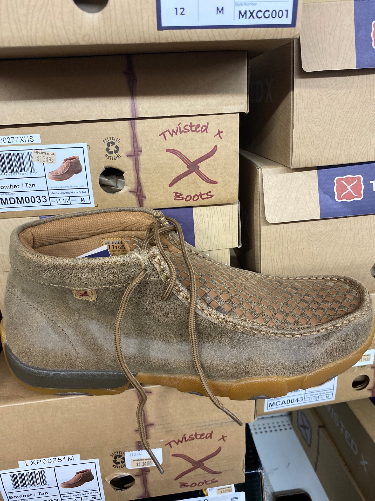 Twisted X Bomber /Tan