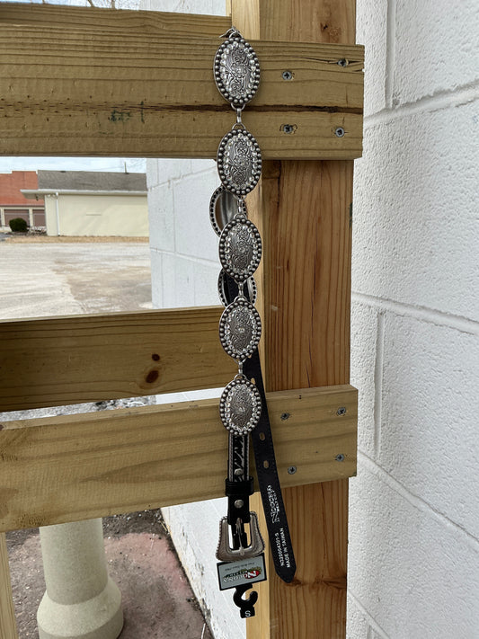 Nocona Crystal Concho Belt