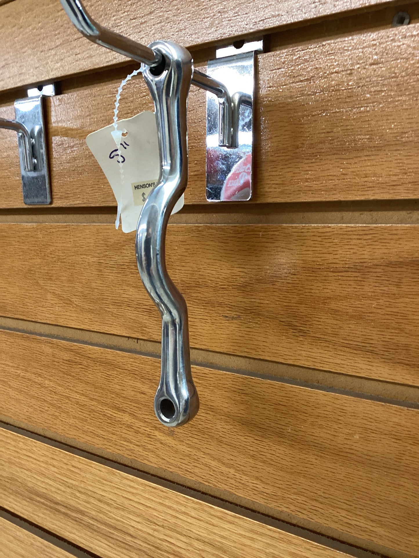 5” Ported/Curved Stainless Steel Mouthpiece for bit