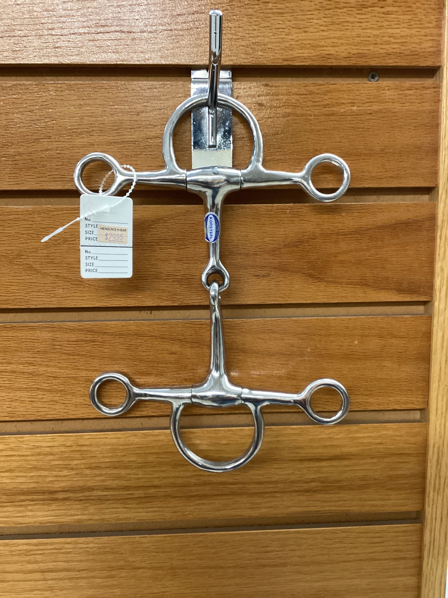 5” Full Mouth With Rings Jointed Bit by Korsteel