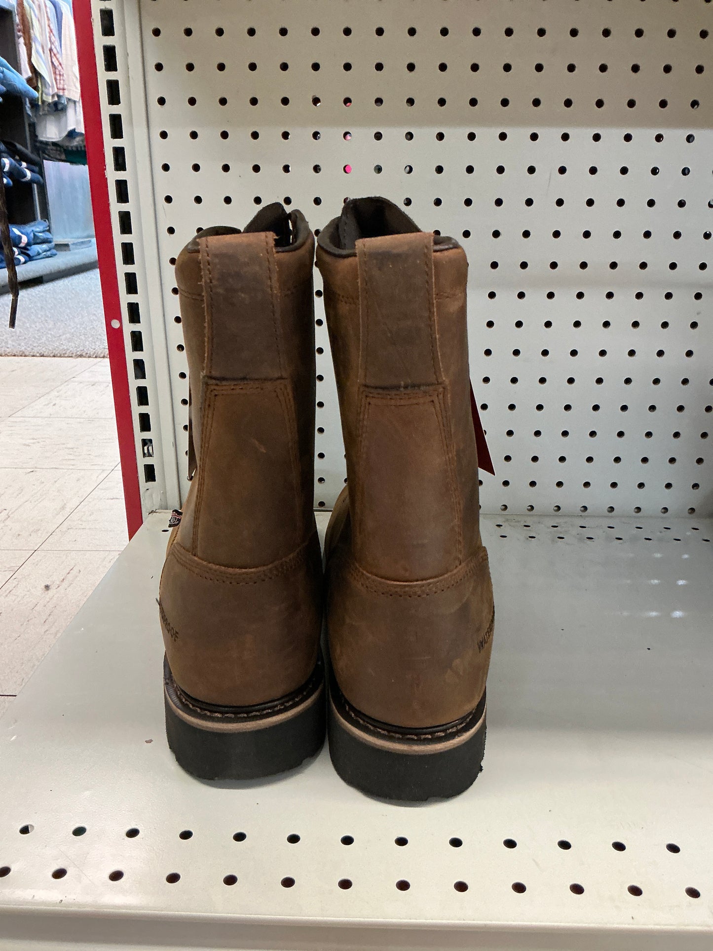 Justin Lace Up Steel Toe