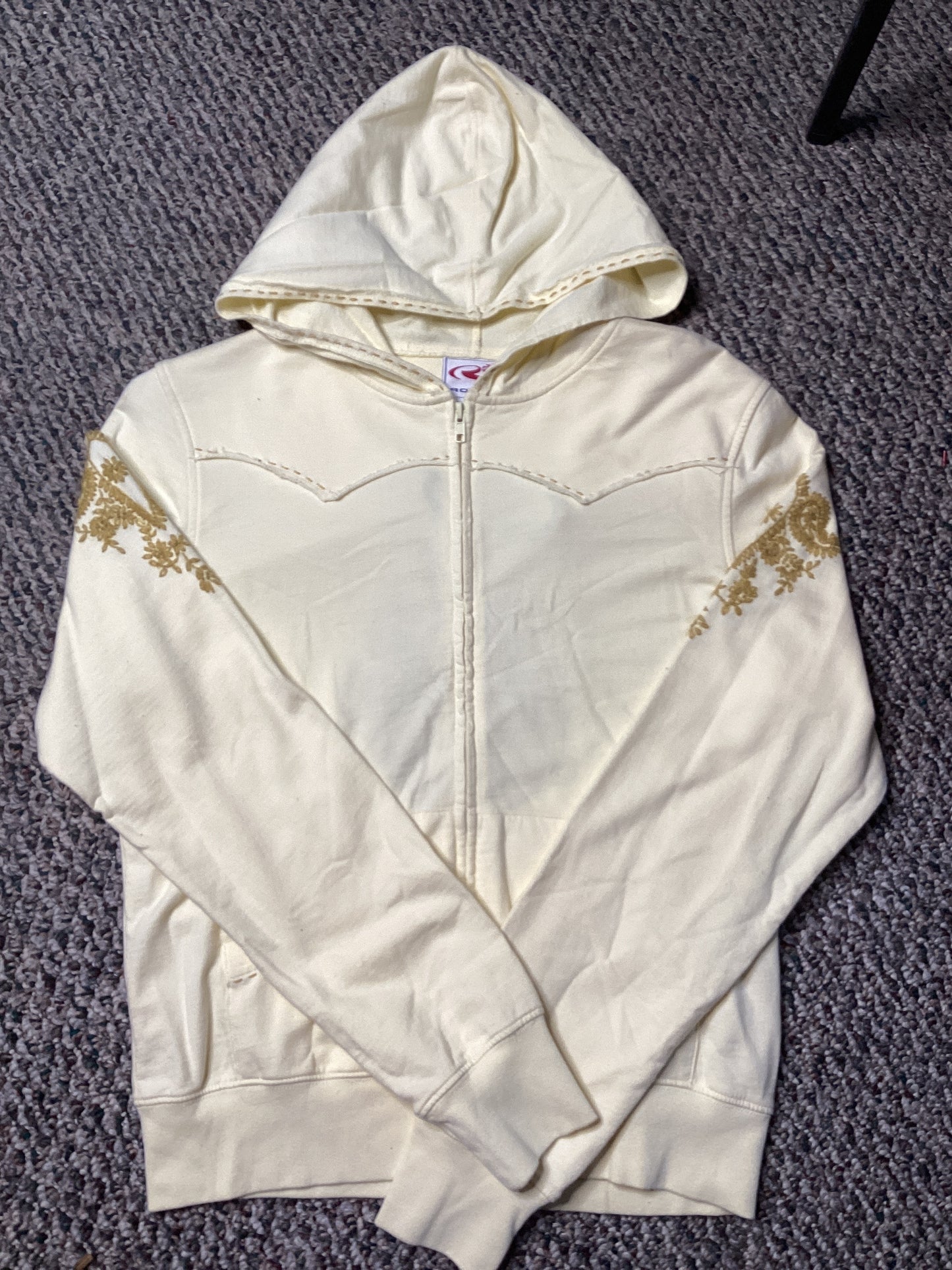 Roper Cream Embroidered Jacket