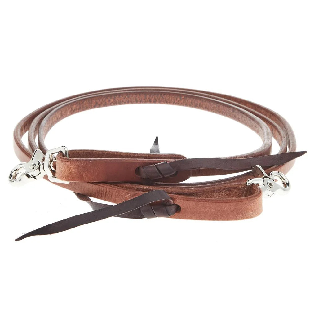Walt 5/8 Roping Rein Harness DBL Trigger Snaps
