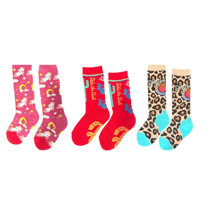 Lucky Chuck Performance Socks KIDS-3 pack