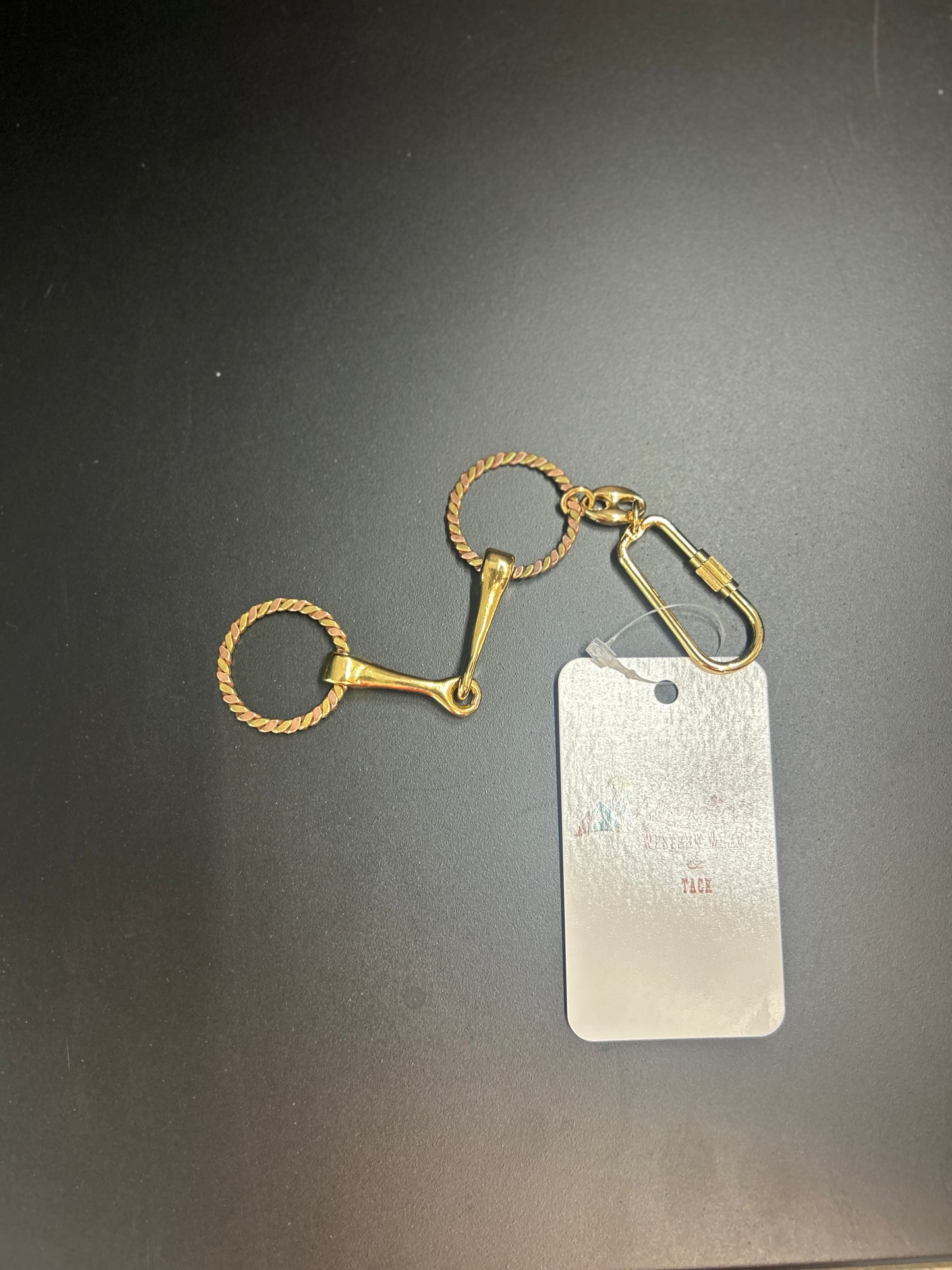 Snaffle Bit Keychain