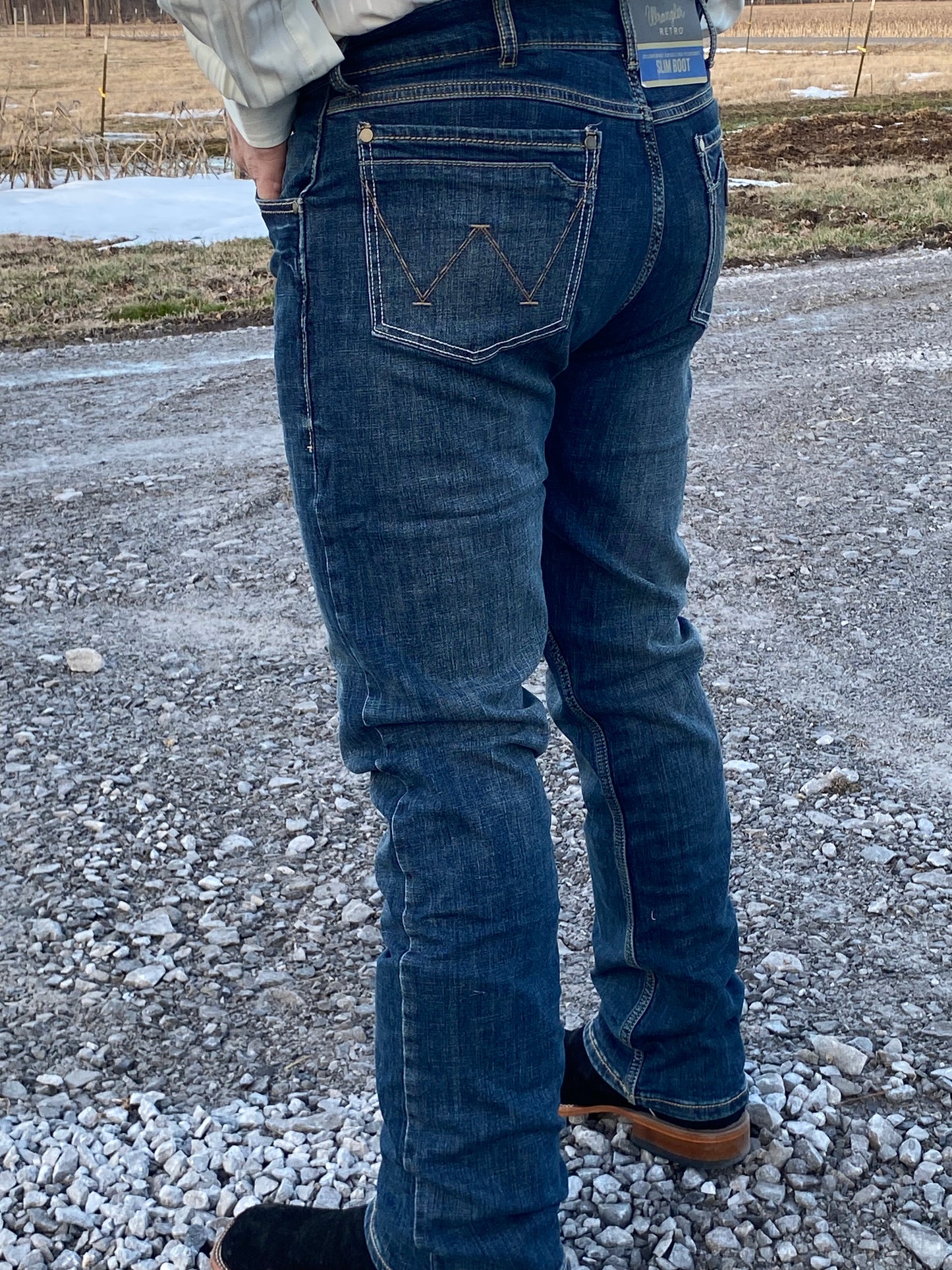 Wrangler Men’s Retro Jeans Slim Boot