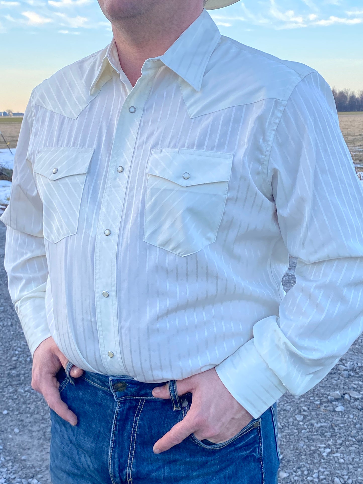 Wrangler Men’s Classic Western “The Landman” Shirt