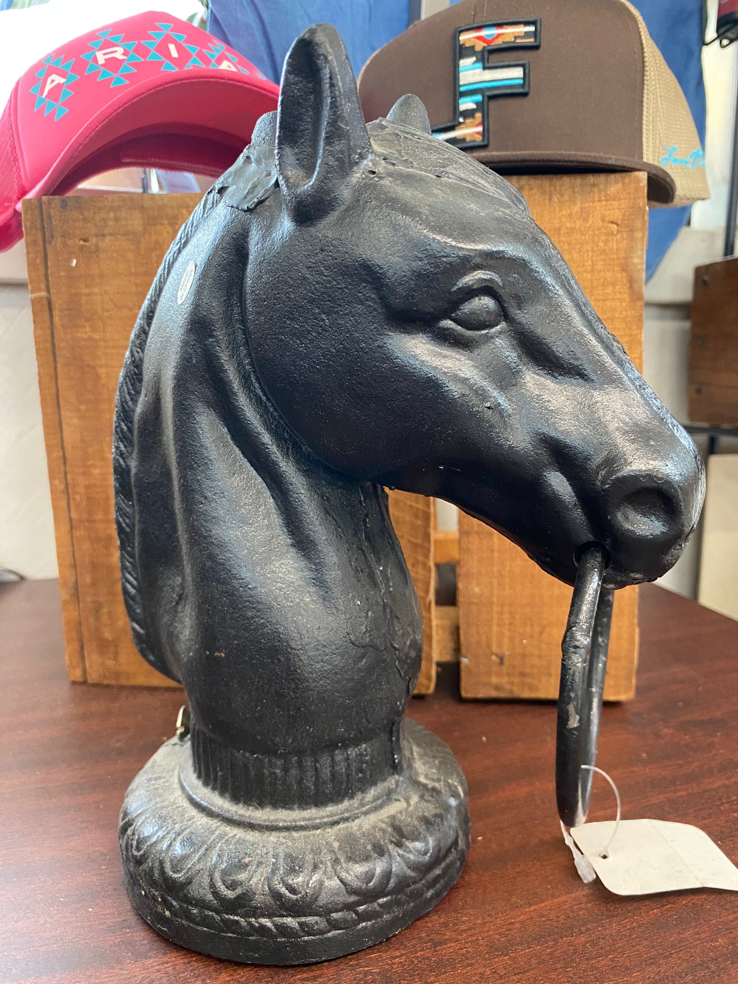 Horse Head post newel