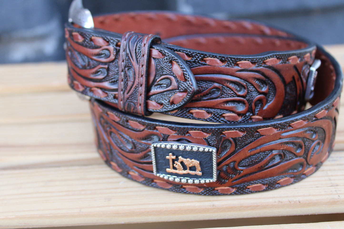 When A Cowboy Prays Belt