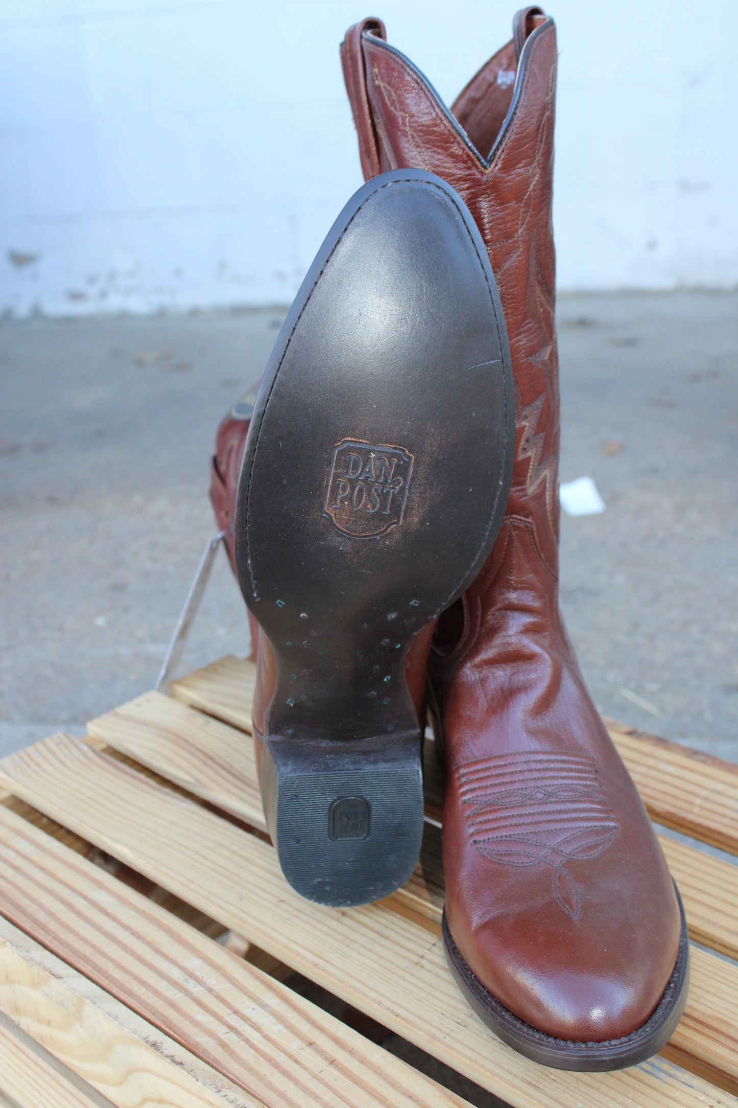 Dan Post Brown Round Toe