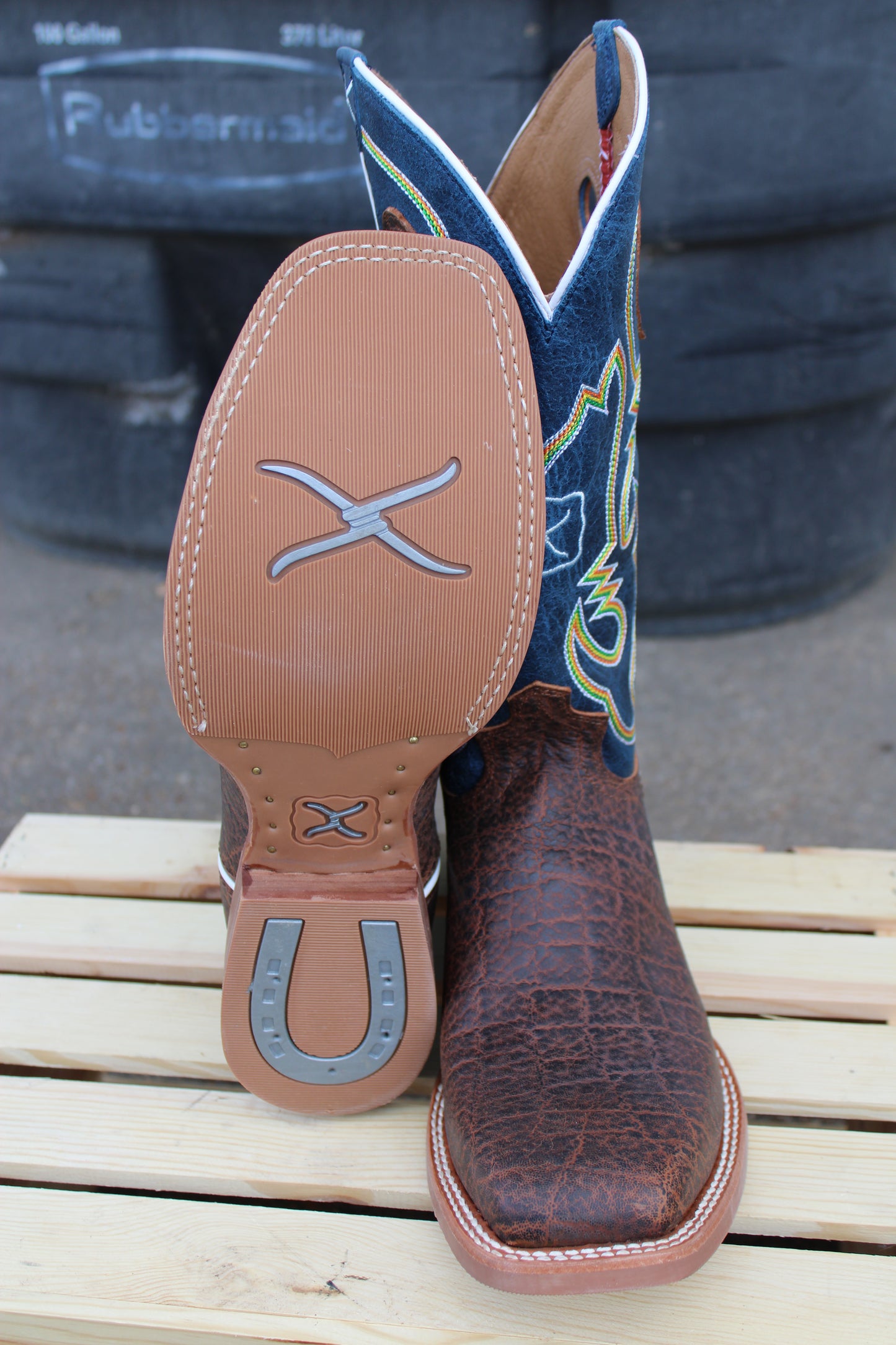 Twisted X-RuffStock 14" Elephant Print
