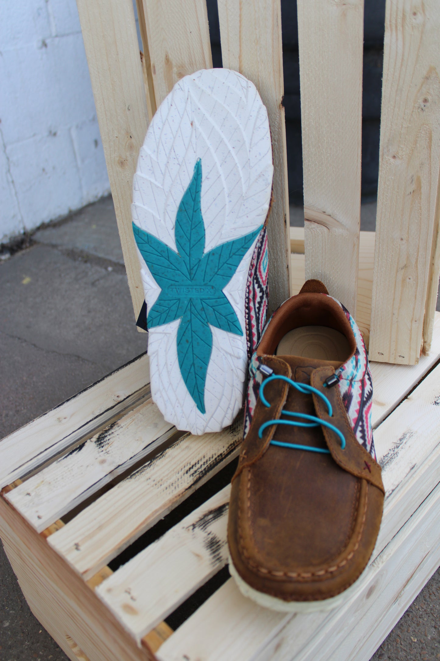 Women's Zero X Boat Shoe by Twisted X- Multi