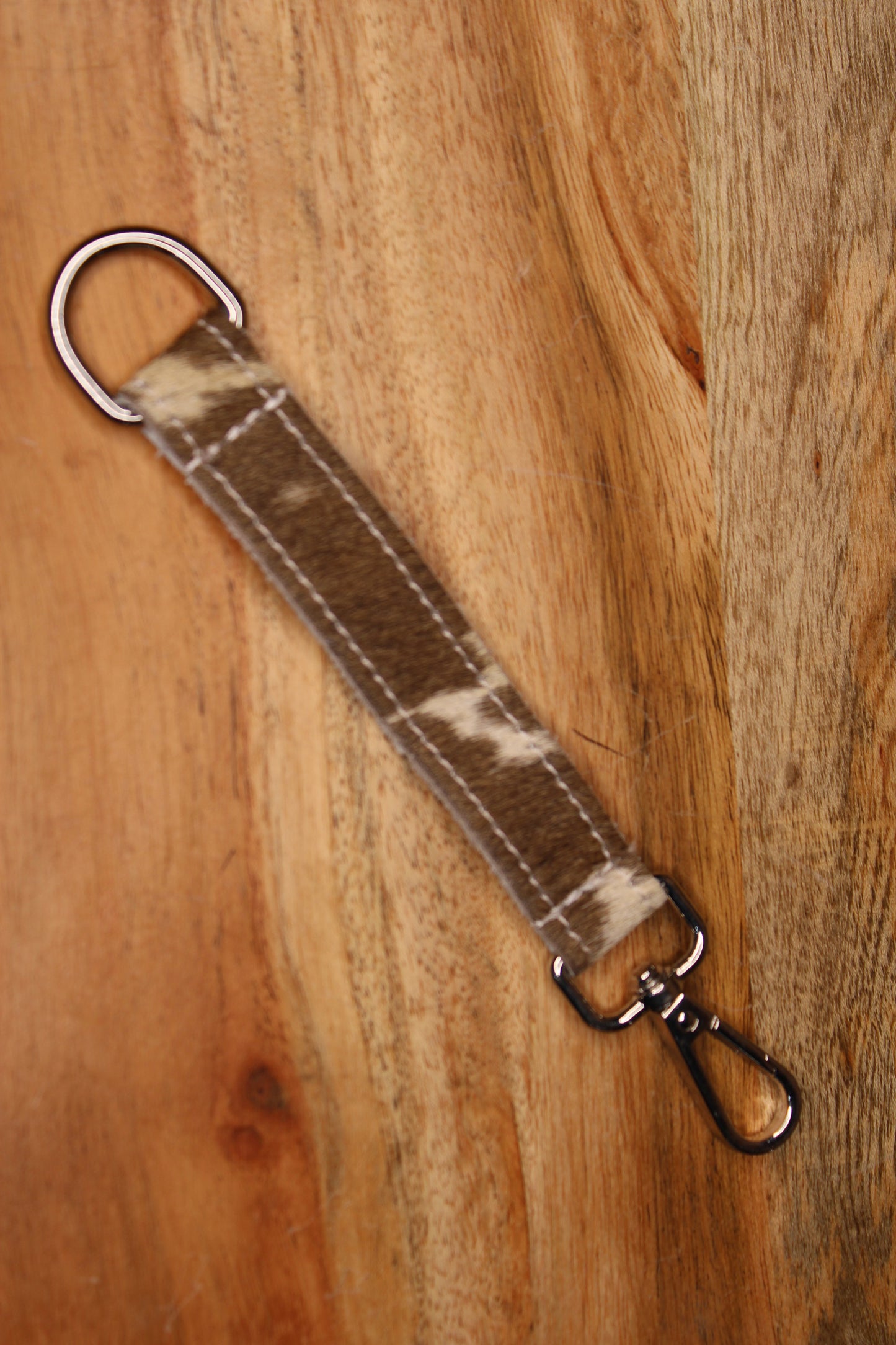Cowhide Keychains