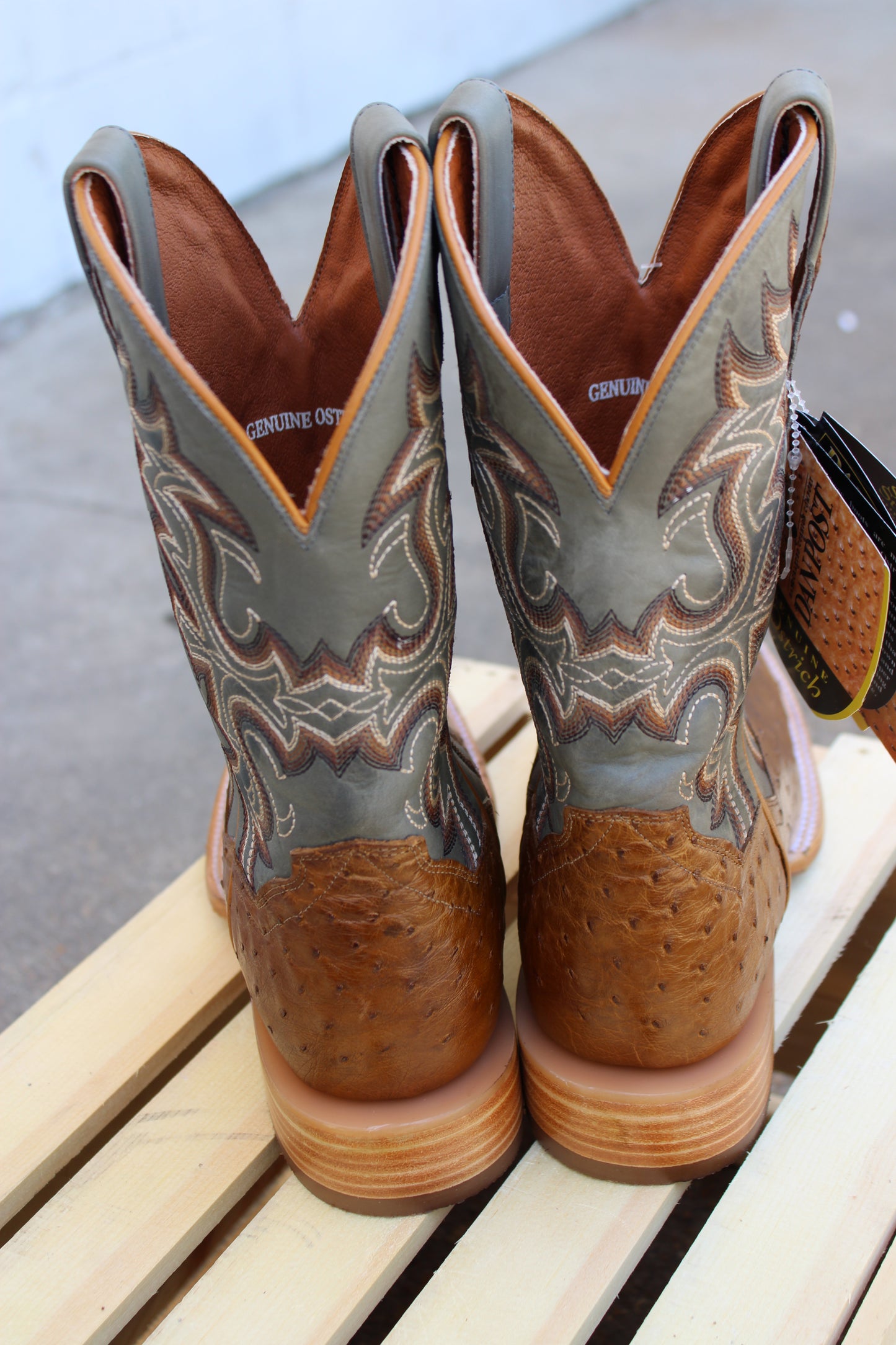 The Drayden Full Quill Ostrich Boot by Dan Post Boot Company®