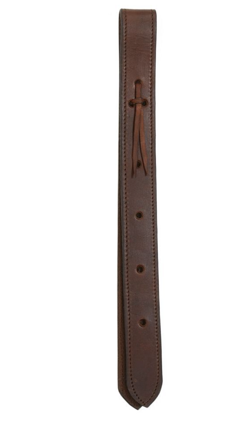 Heavy Leather Off Billet - 1 1/2"x 34" Brown