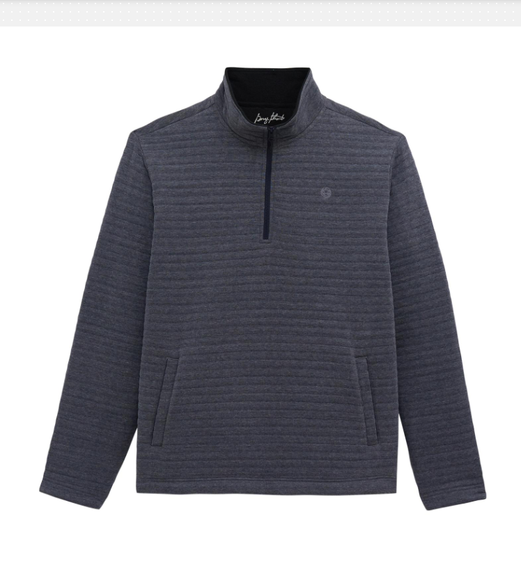 Wrangler George Strait Knit Pullover, Large, Charcoal