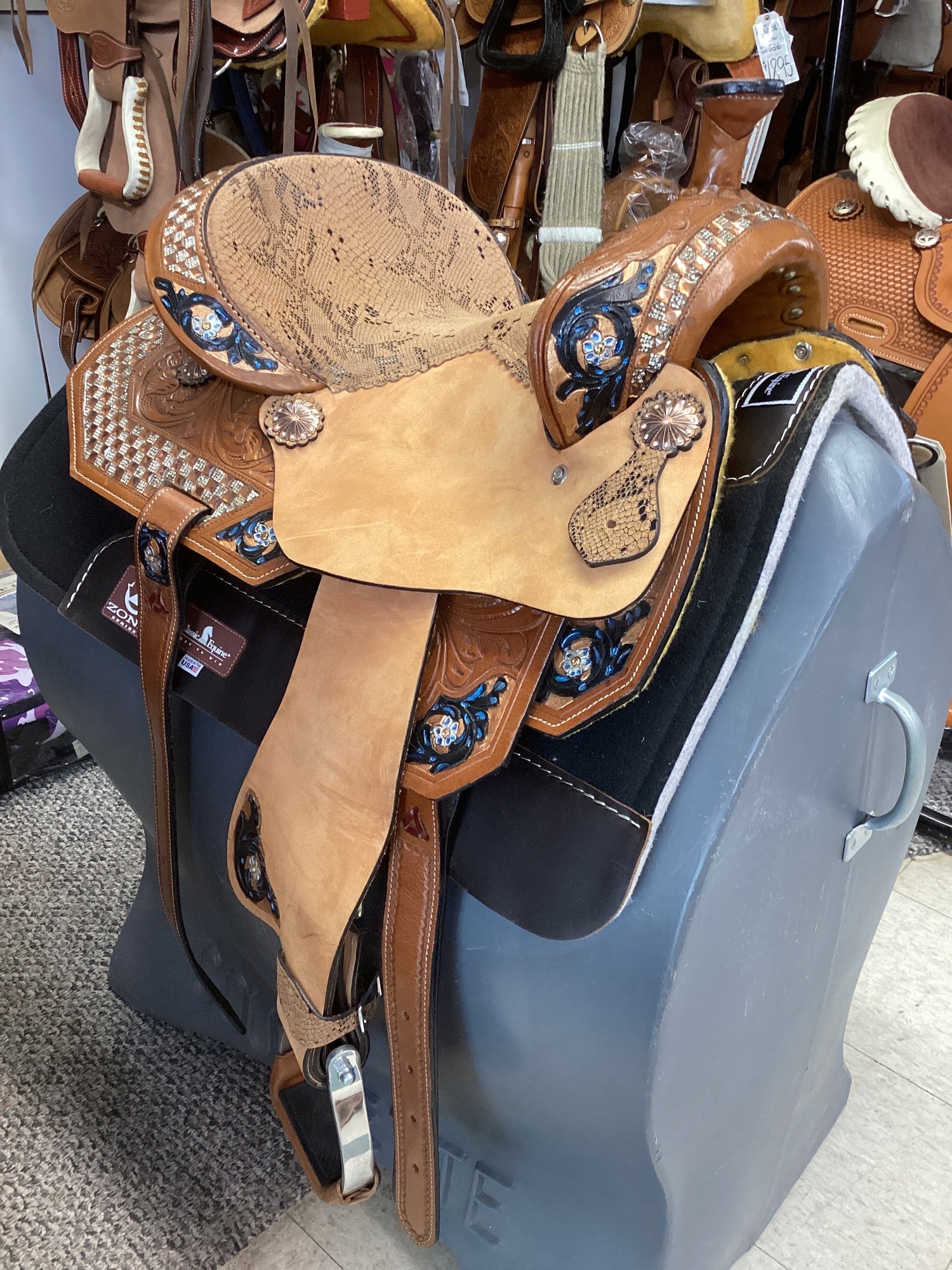 Barrel Saddles
