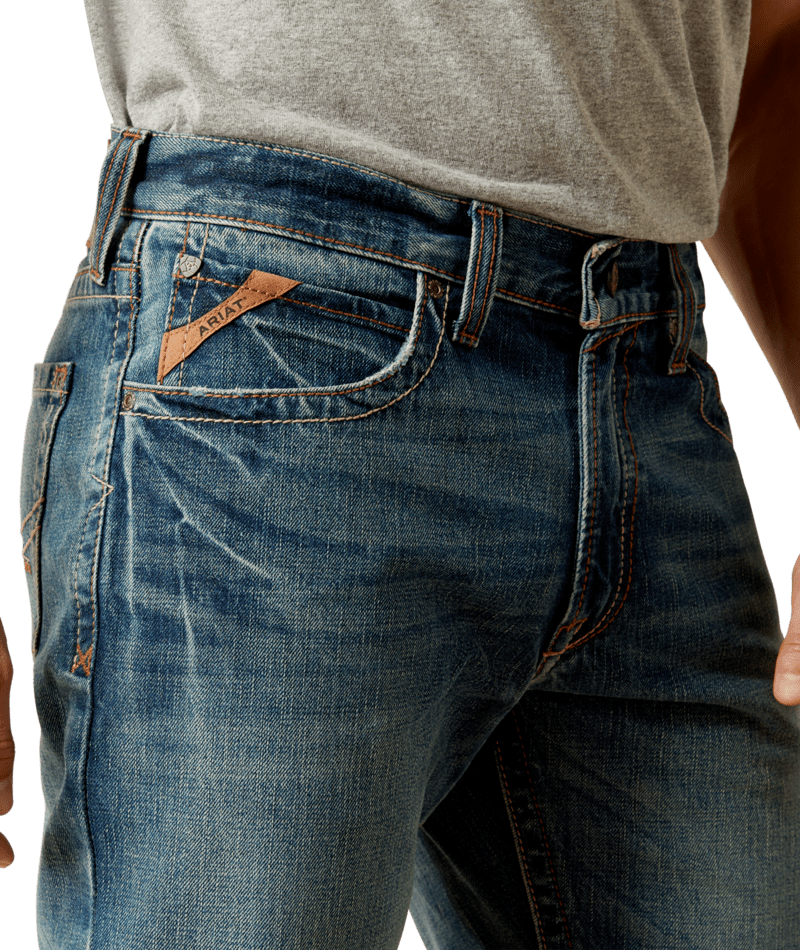 Men’s Ariat® M4 Relaxed Boot Cut Jean- Scoundrel