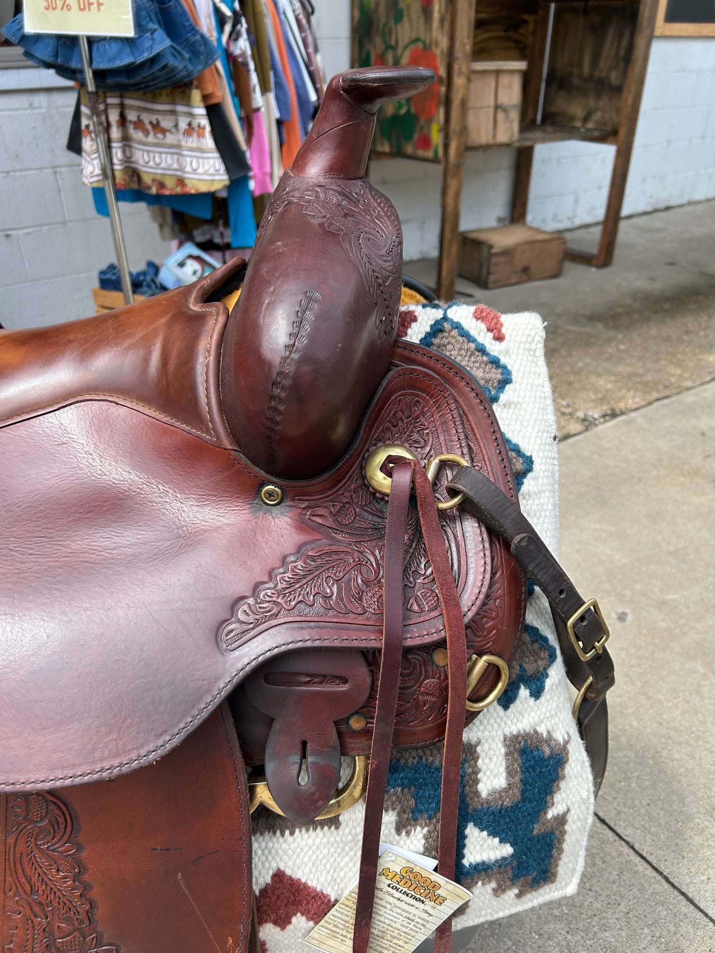 Circle Y of Yoakum® Flex-Lite Trail Saddle 17”
