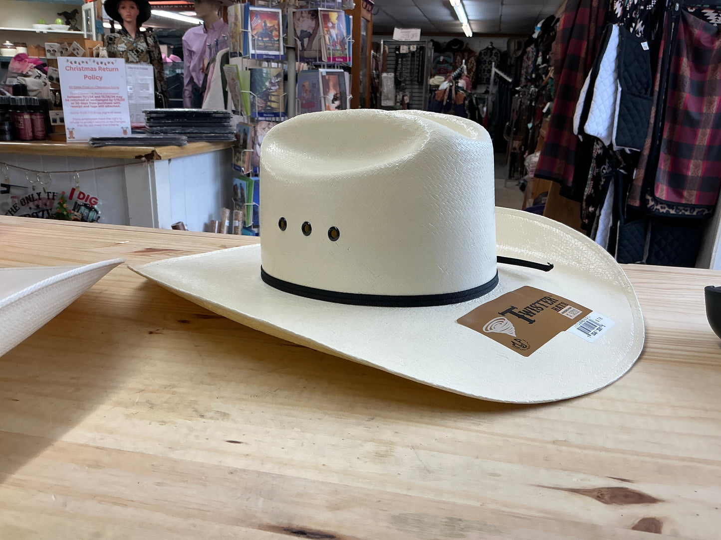 Twister Straw Cowboy Hat