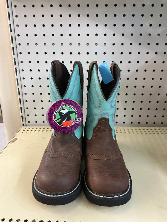 Justin Gypsy Blue Skies Boot-CLEARANCE