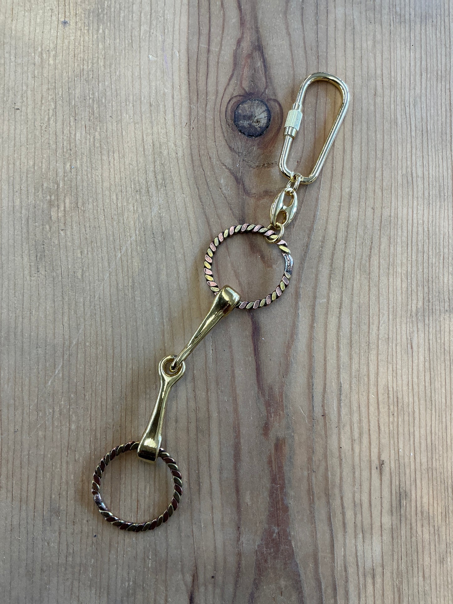 Snaffle Bit Keychain