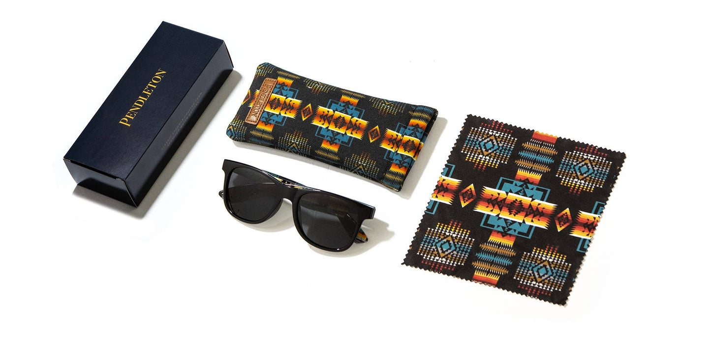 Pendleton Sunglasses - Gabe: Black / Chief Joseph