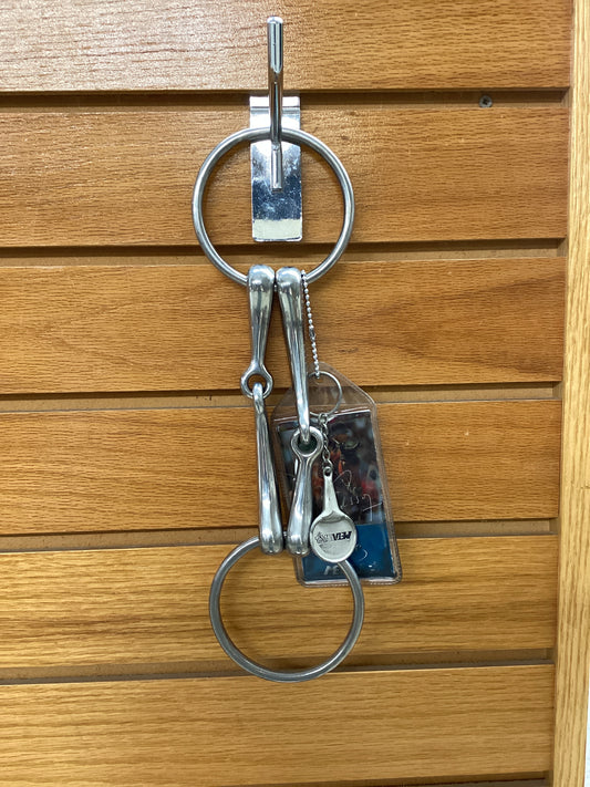 PESOA SS Ring Snaffle Bit