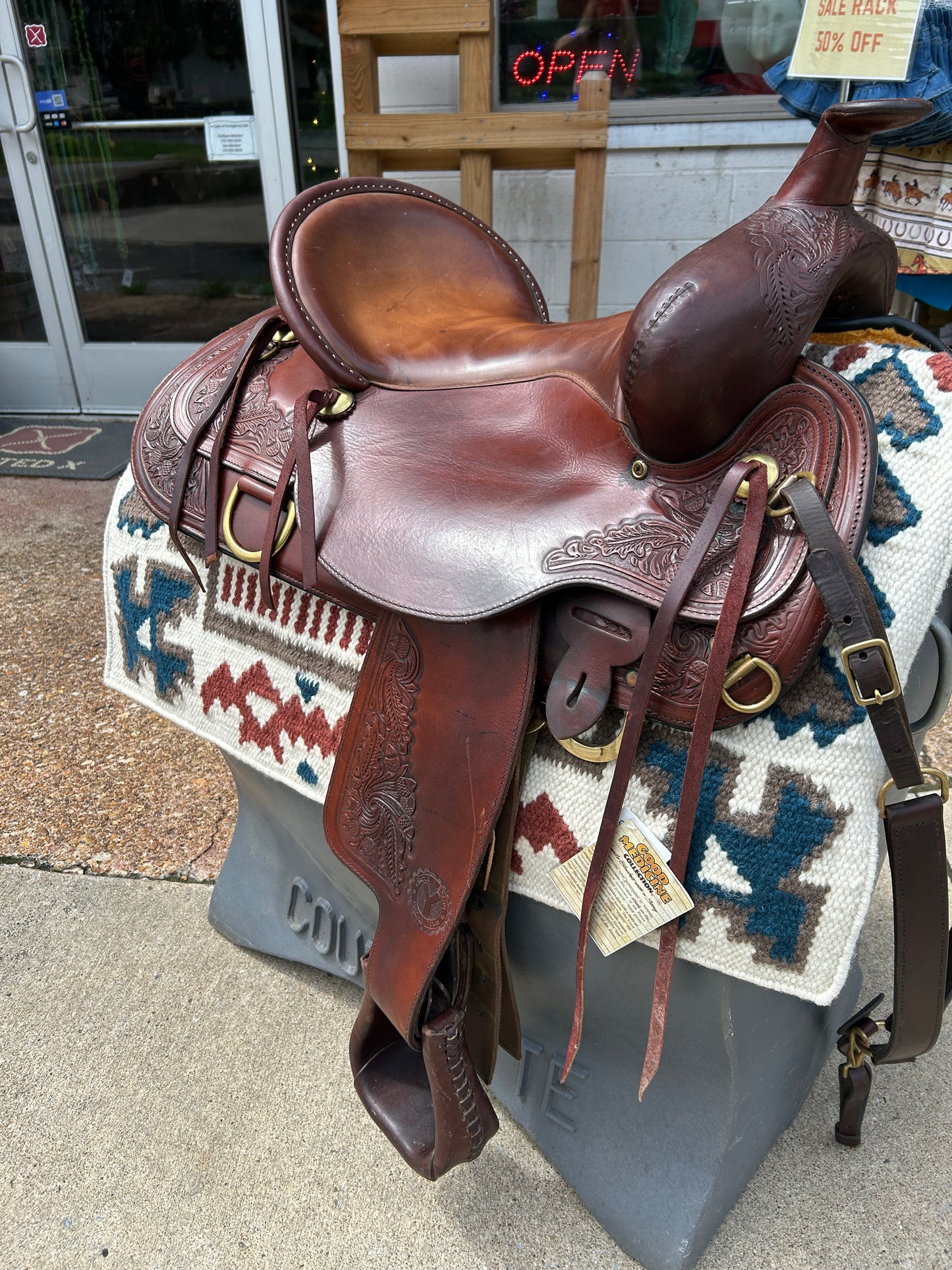 Circle Y of Yoakum® Flex-Lite Trail Saddle 17”