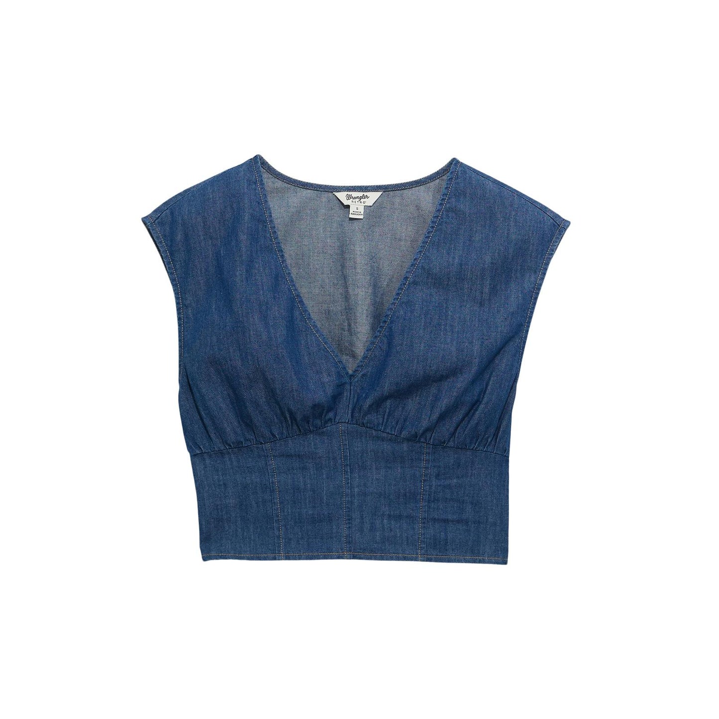 Wrangler Retro Vintage Denim Sleeveless Top