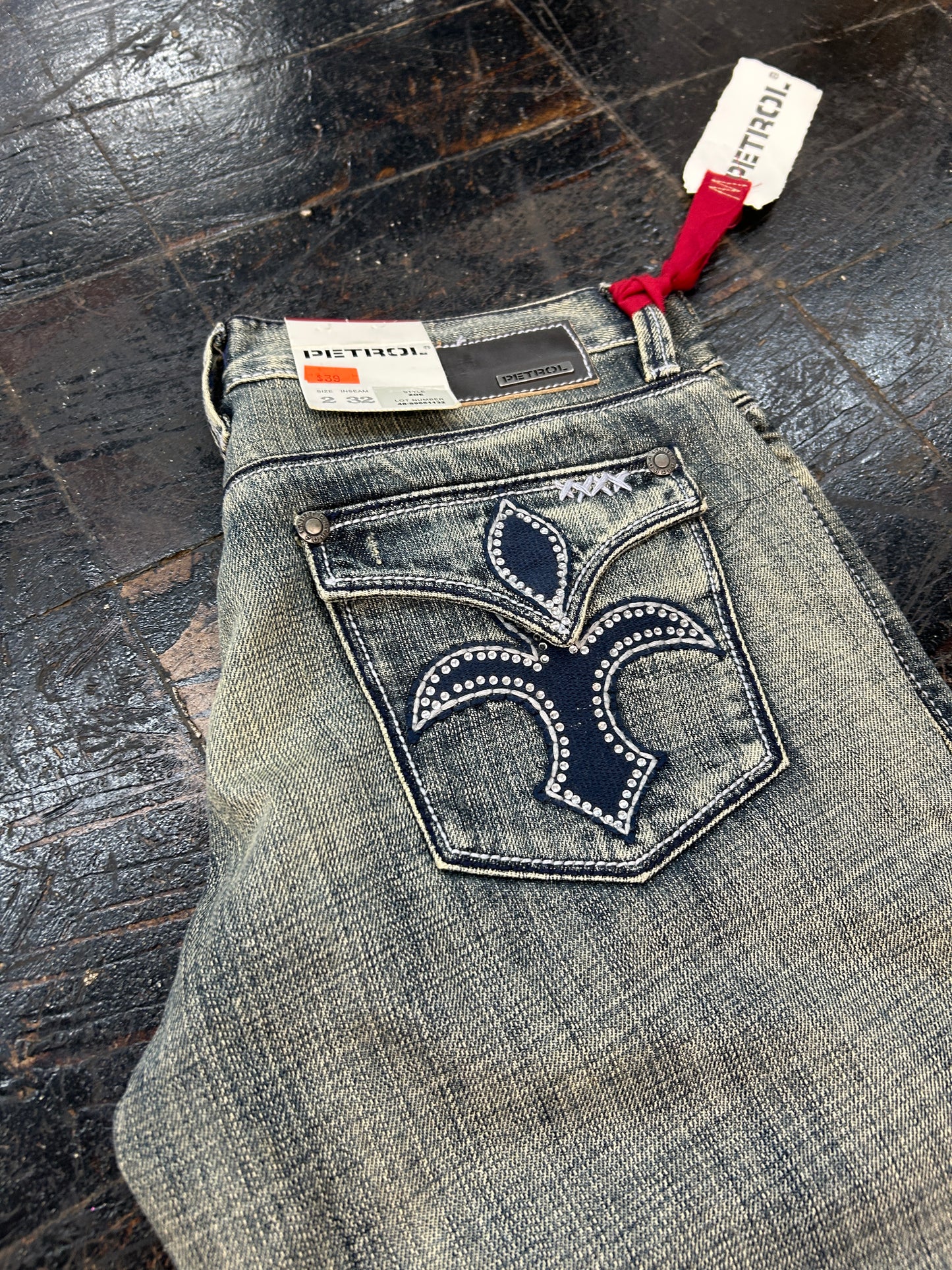 *VINTAGE* Petrol® Zoe Low Rise Jeans