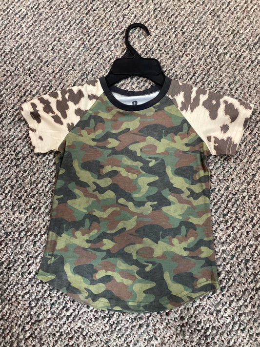 Camo and Cow Hide