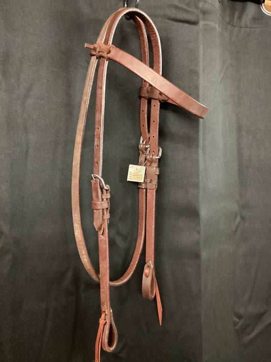 Brow band leather Headstall