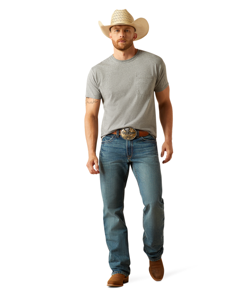 Men’s Ariat® M4 Relaxed Boot Cut Jean- Scoundrel