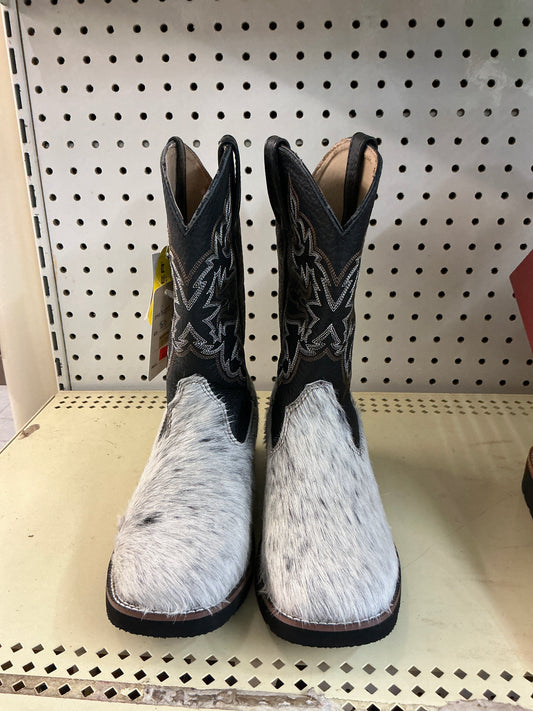 Roper Hair-On Hide Square Toe-CLEARANCE