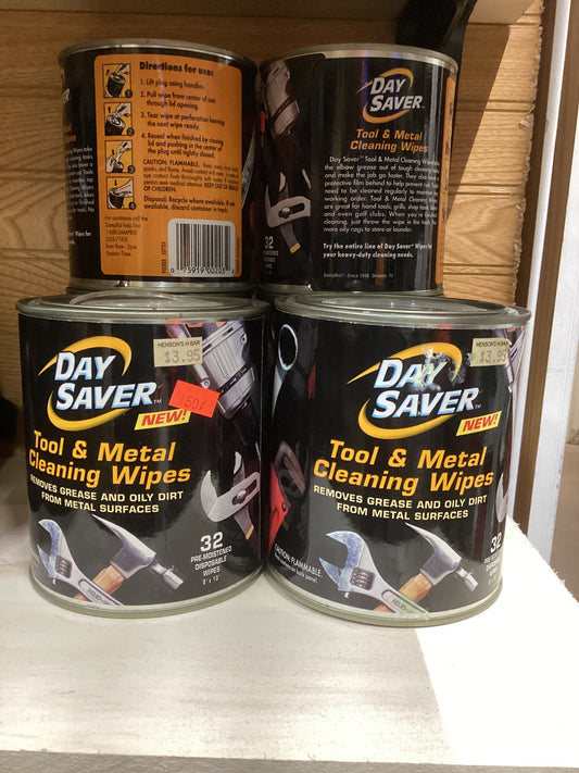 Tool & Metal Cleaning Wipes