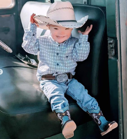 "Nash" Longhorn Kids Boots