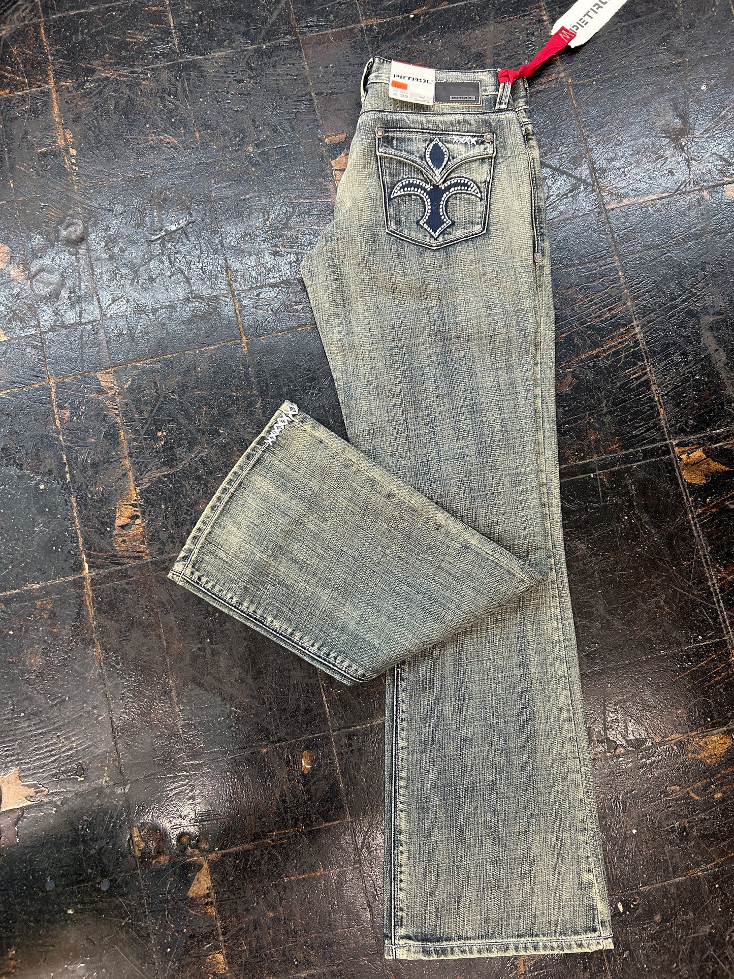 *VINTAGE* Petrol® Zoe Low Rise Jeans