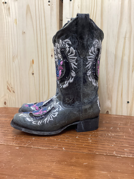 Corral Black Crater & Horseshoe Inlay