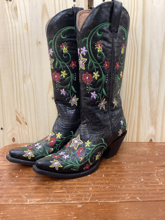 Stetson Black Crackle and Floral