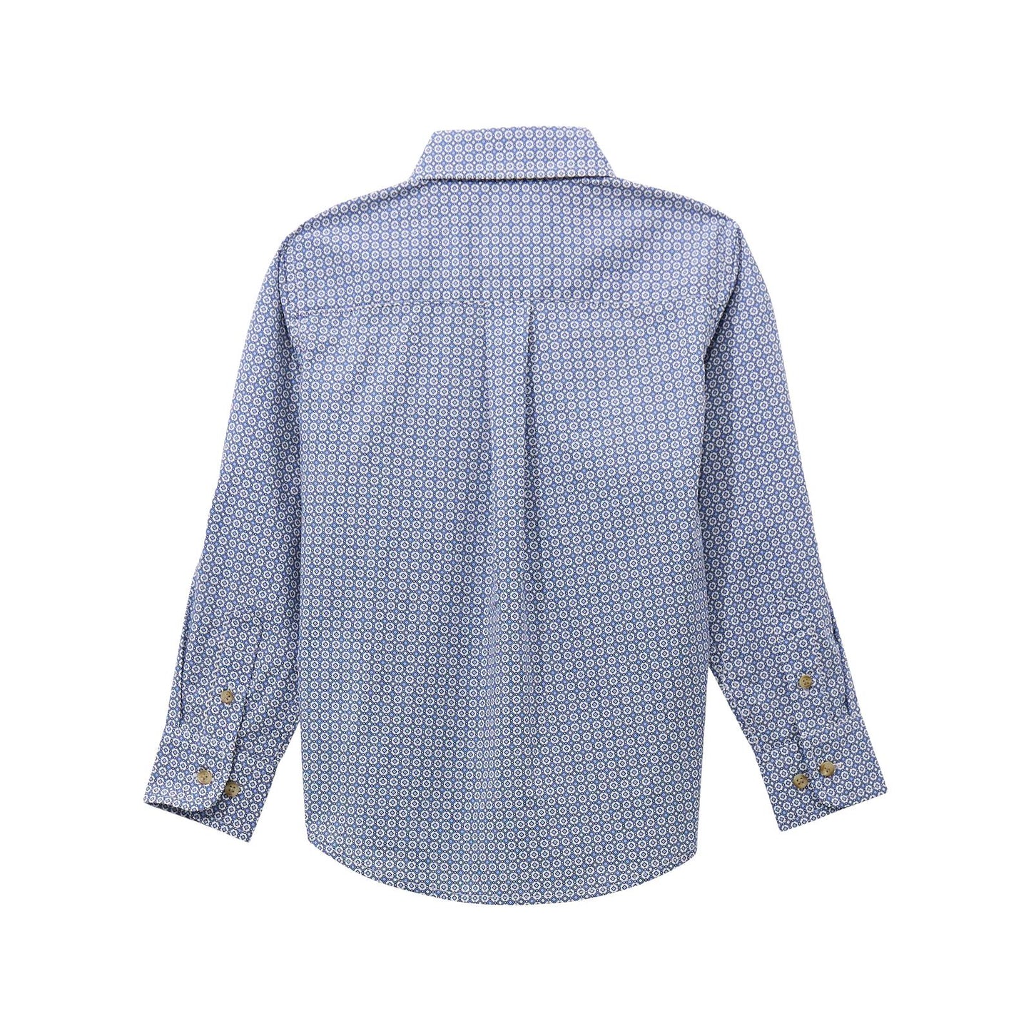 Wrangler Boy’s Classic Long Sleeve-Blue