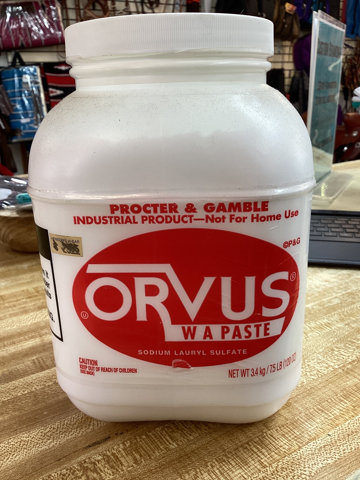 ORVUS W A Paste Sodium Lauryl Sulfate