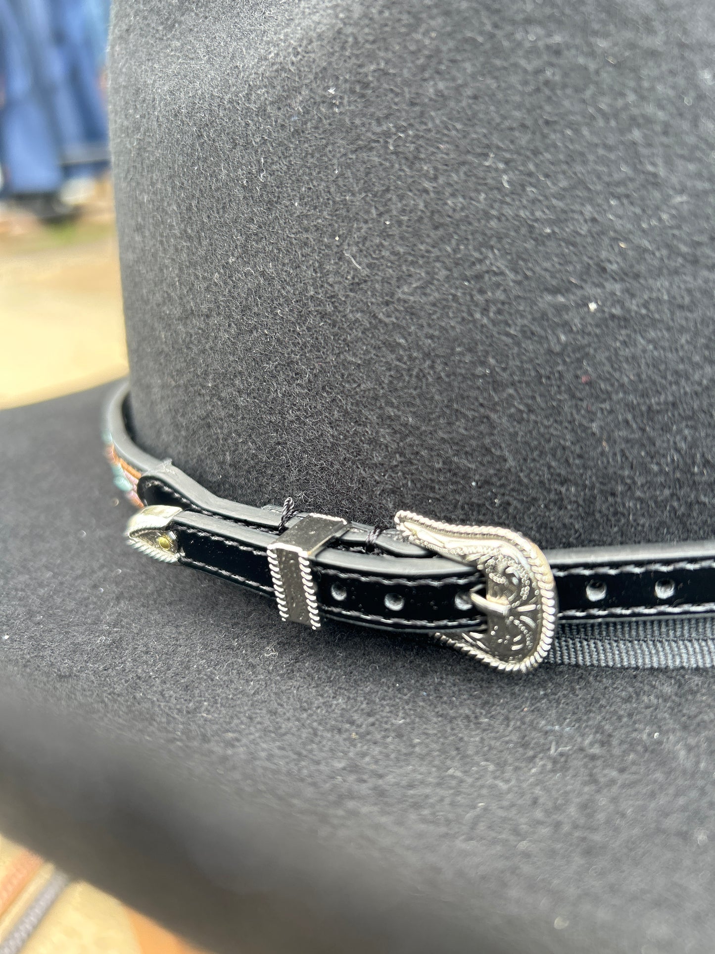 Embroidered Aztec Hatband