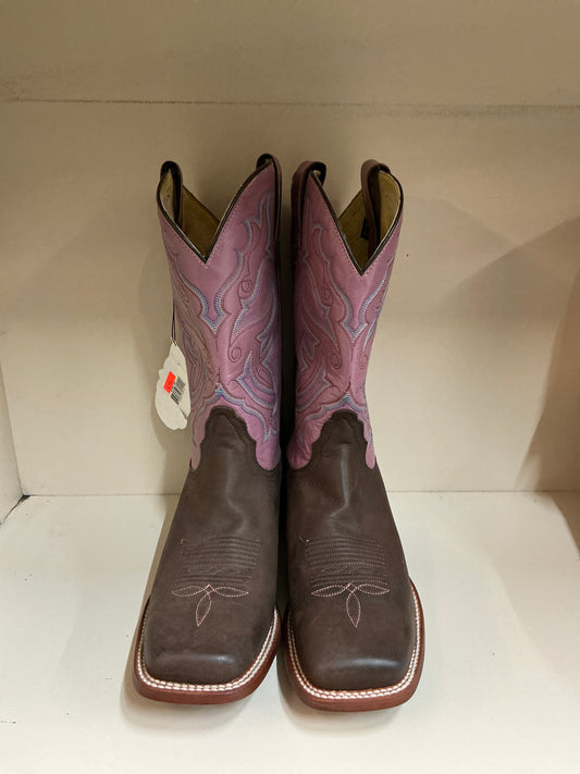 Blush Brown Square Toe-CLEARANCE